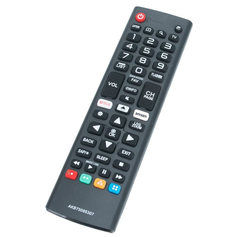 ZdalaMit AKB75095307 Replacement Remote fit for LG TV 65UJ6540-UB 60UJ6540-UB 70UJ6570-UB 55UJ6540-UB 43UJ6560-UF 49UJ6560-UF 55UJ6580-UE 65UJ6520-UD 65UJ6580-UE 70UJ6520-UA 75UJ6470-UC 75UJ657A-UB - Image 1